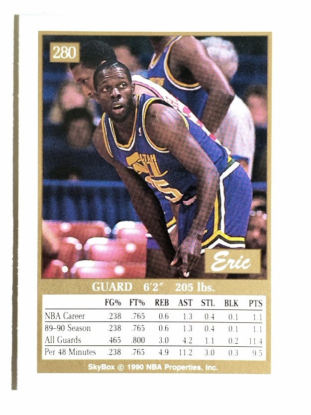 1990-91 SkyBox #280 Eric Johnson
