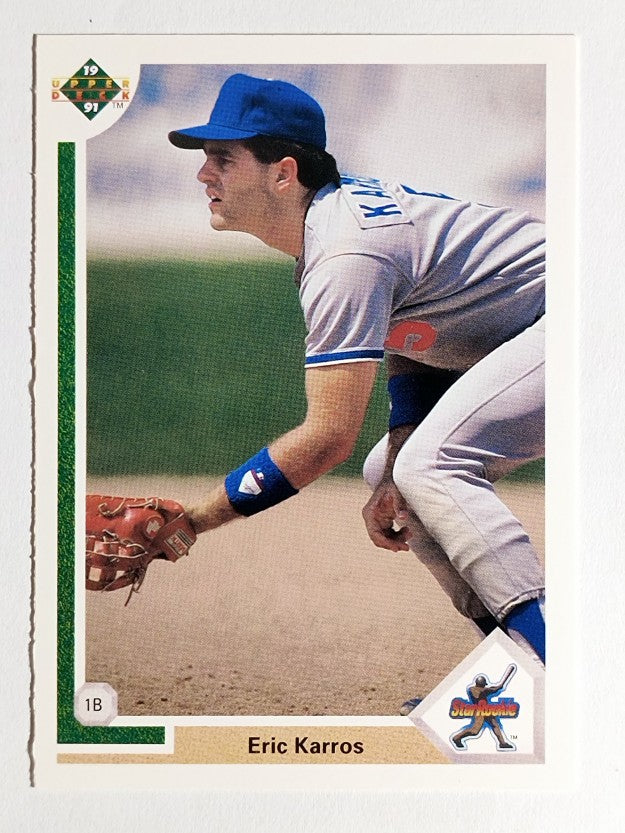 1991 Upper Deck #24 Eric Karros RC