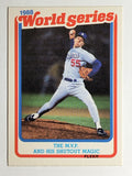 1989 Fleer World Series #11 Orel Hershiser