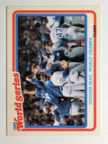 1989 Fleer World Series #12 Dodger Blue World Champs