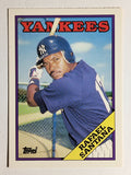 1988 Topps Traded #101T Rafael Santana