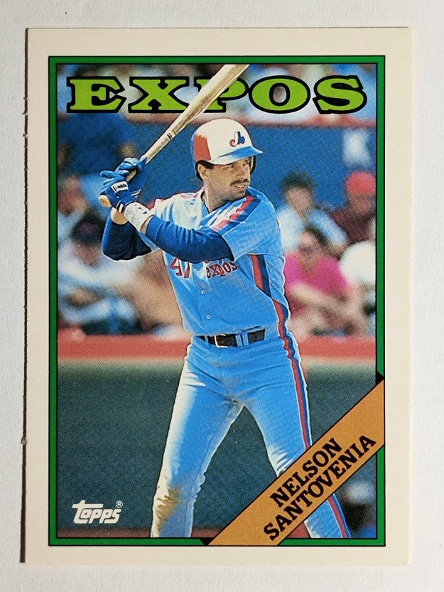1988 Topps Traded #102T Nelson Santovenia