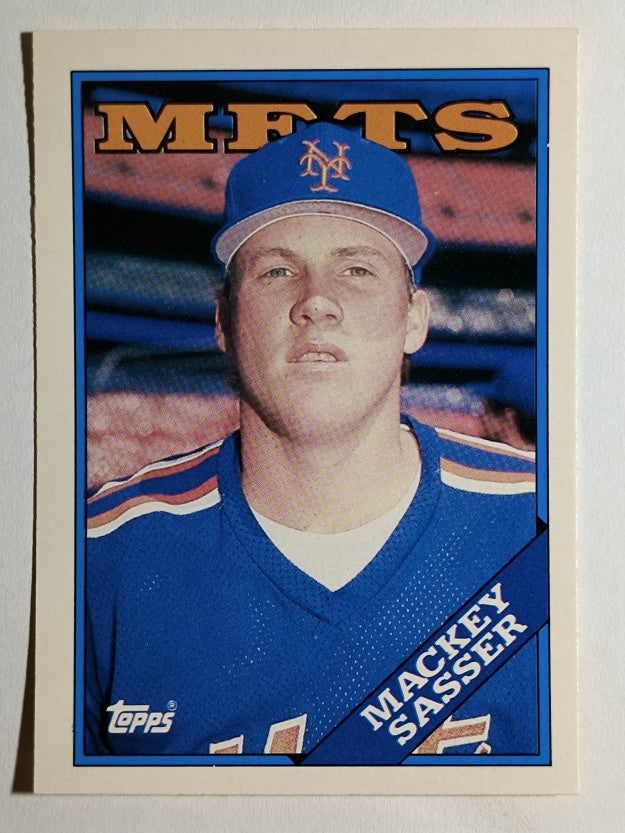 1988 Topps Traded #103T Mackey Sasser XRC