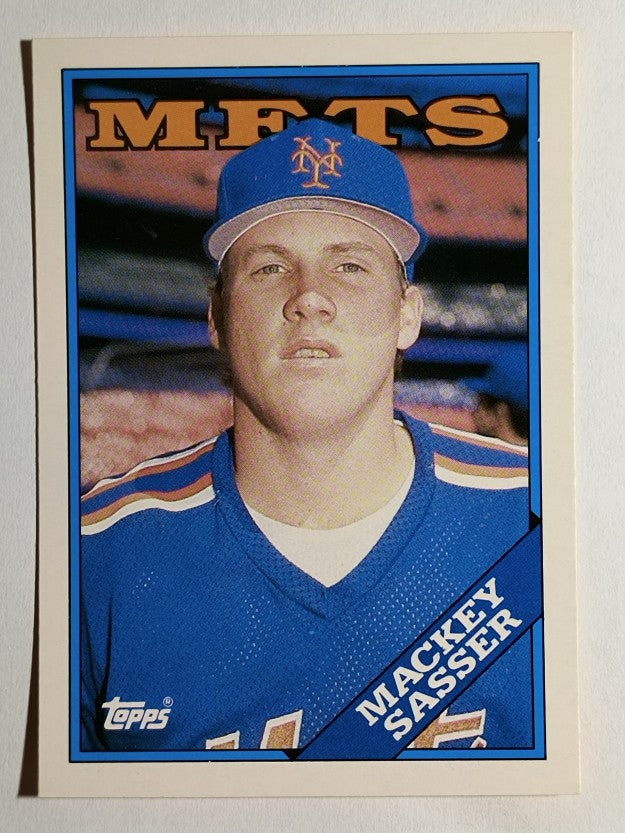 1988 Topps Traded #103T Mackey Sasser XRC
