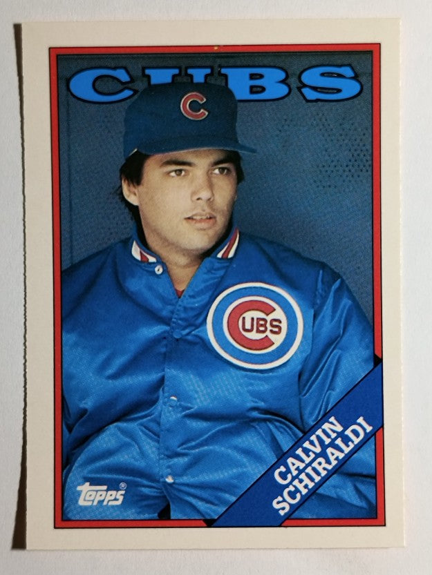 1988 Topps Traded #104T Calvin Schiraldi