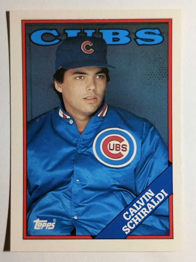 1988 Topps Traded #104T Calvin Schiraldi