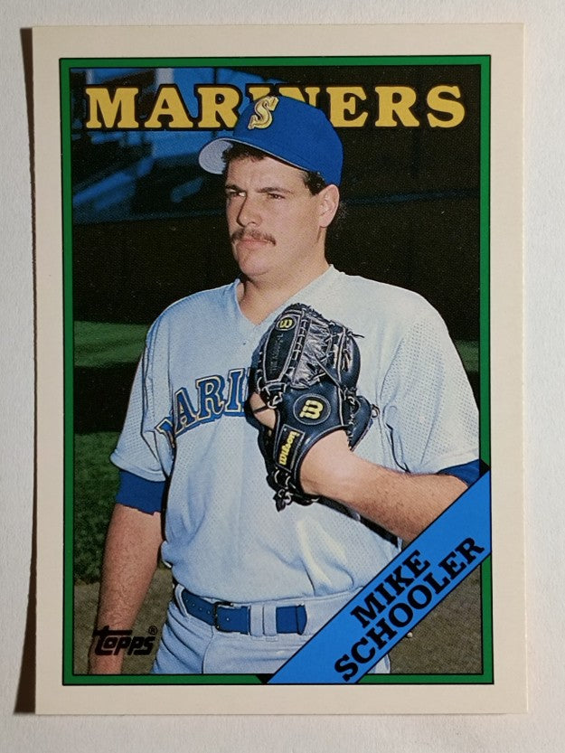 1988 Topps Traded #105T Mike Schooler