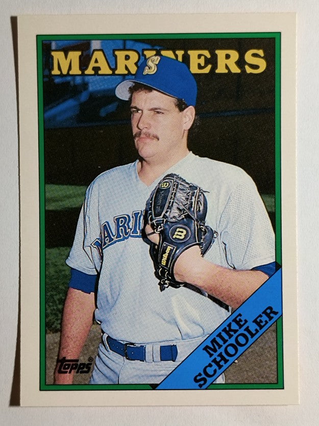 1988 Topps Traded #105T Mike Schooler