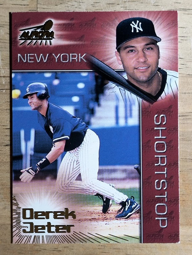 1998 Aurora #58 Derek Jeter