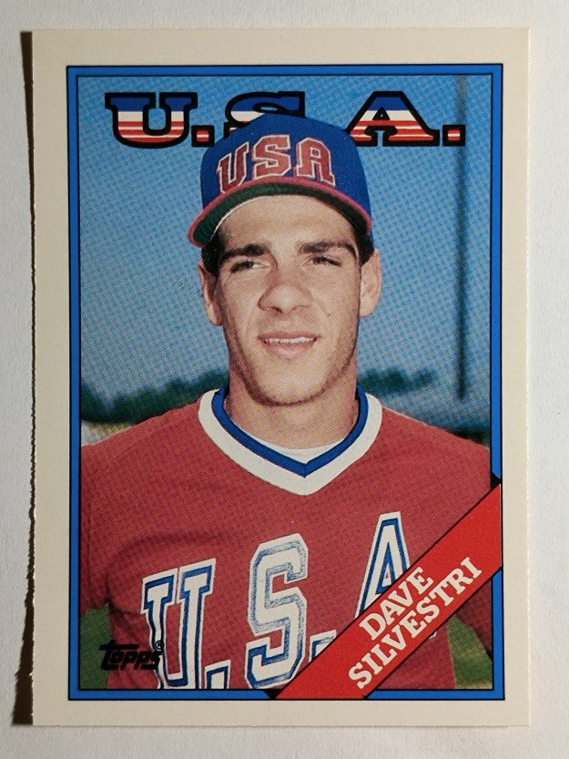 1988 Topps Traded #107T Dave Silvestri OLY XRC