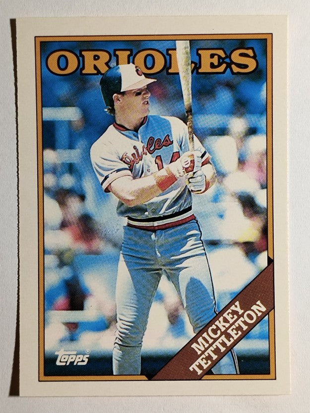 1988 Topps Traded #120T Mickey Tettleton