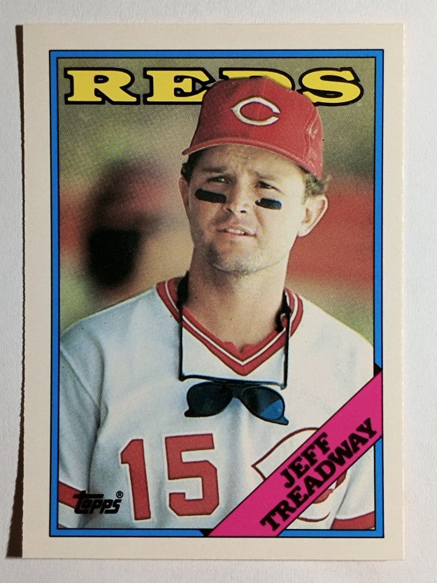 1988 Topps Traded #122T Jeff Treadway XRC