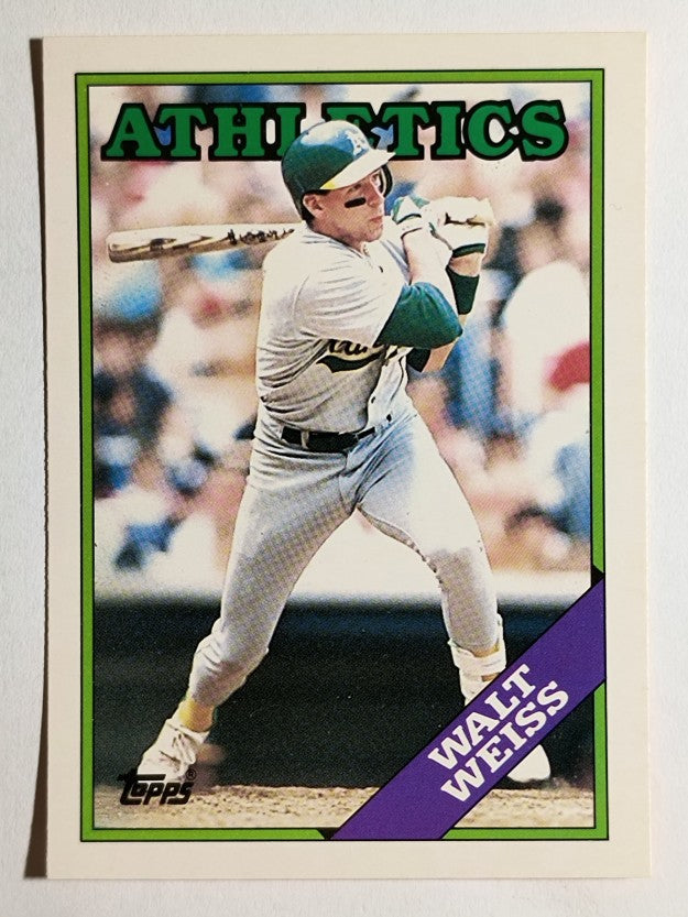 1988 Topps Traded #126T Walt Weiss XRC
