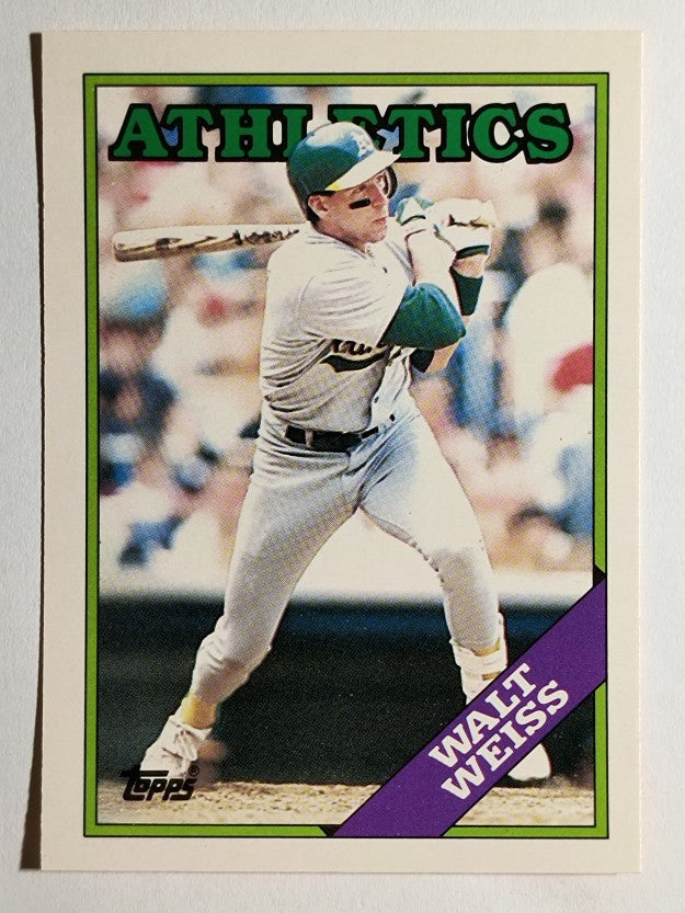 1988 Topps Traded #126T Walt Weiss XRC