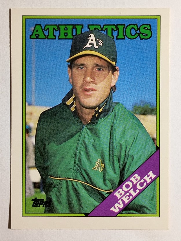 1988 Topps Traded #127T Bob Welch