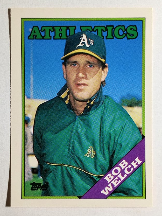 1988 Topps Traded #127T Bob Welch