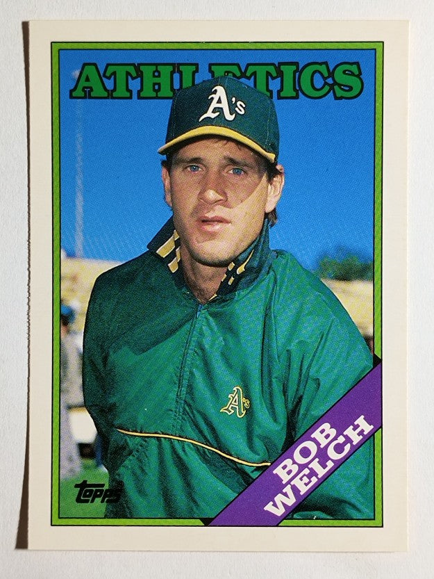 1988 Topps Traded #127T Bob Welch