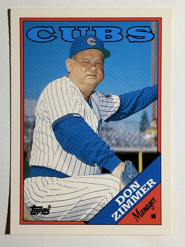 1988 Topps Traded #131T Don Zimmer MG