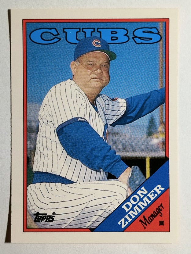 1988 Topps Traded #131T Don Zimmer MG