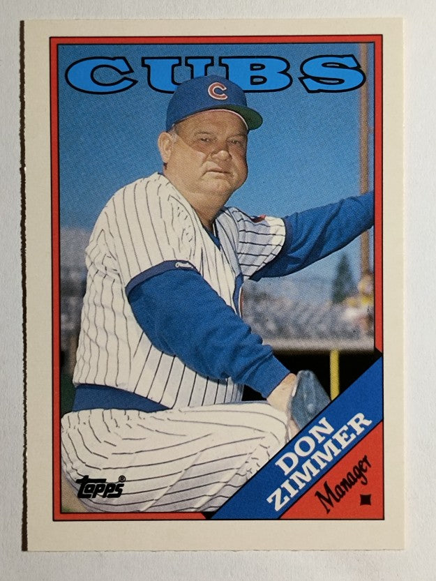 1988 Topps Traded #131T Don Zimmer MG