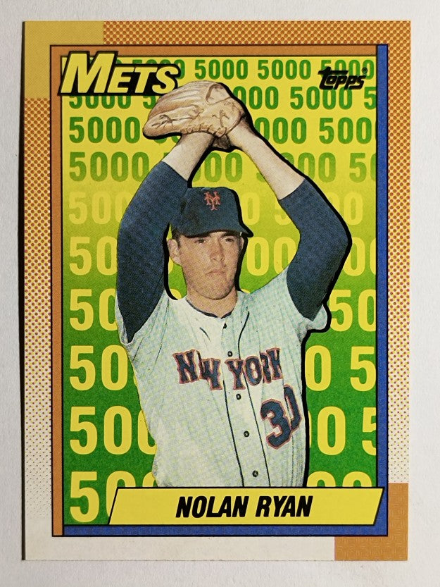1990 Topps #2 Nolan Ryan Mets