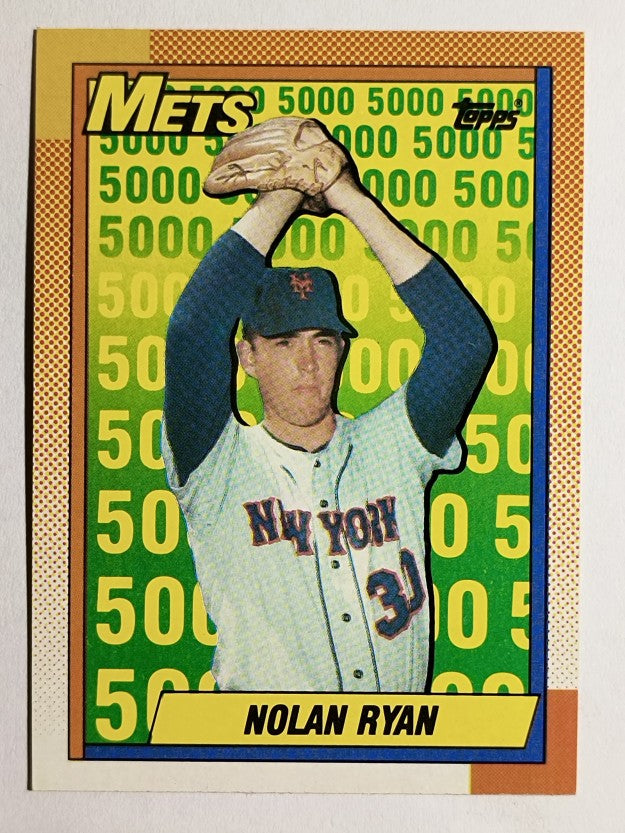1990 Topps #2 Nolan Ryan Mets