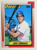 1990 Topps #98 Jose Gonzalez