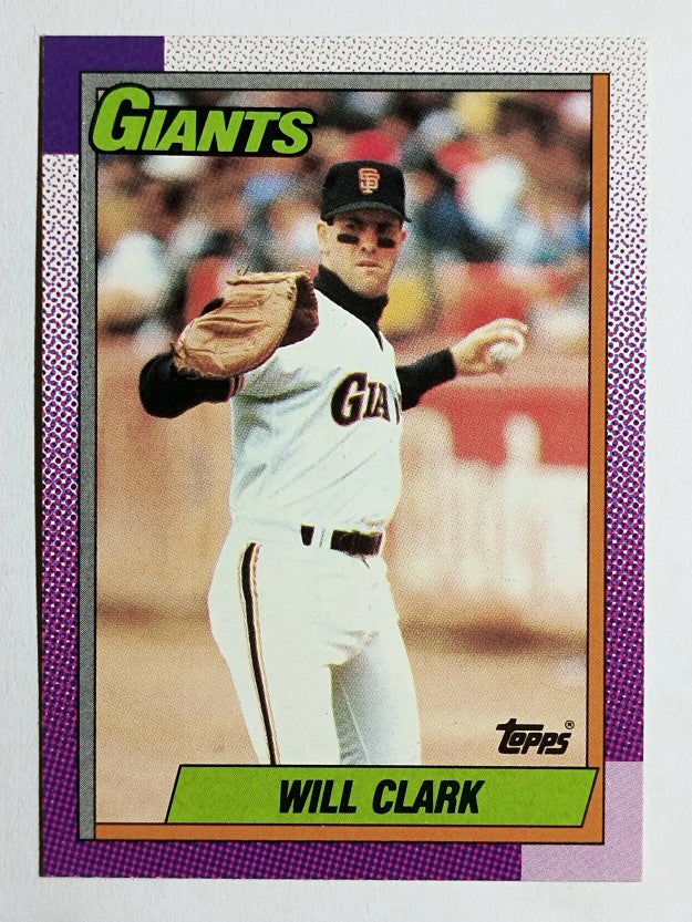 1990 Topps #100 Will Clark