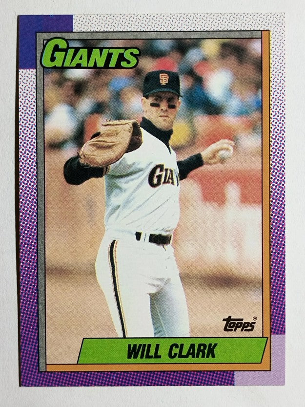 1990 Topps #100 Will Clark