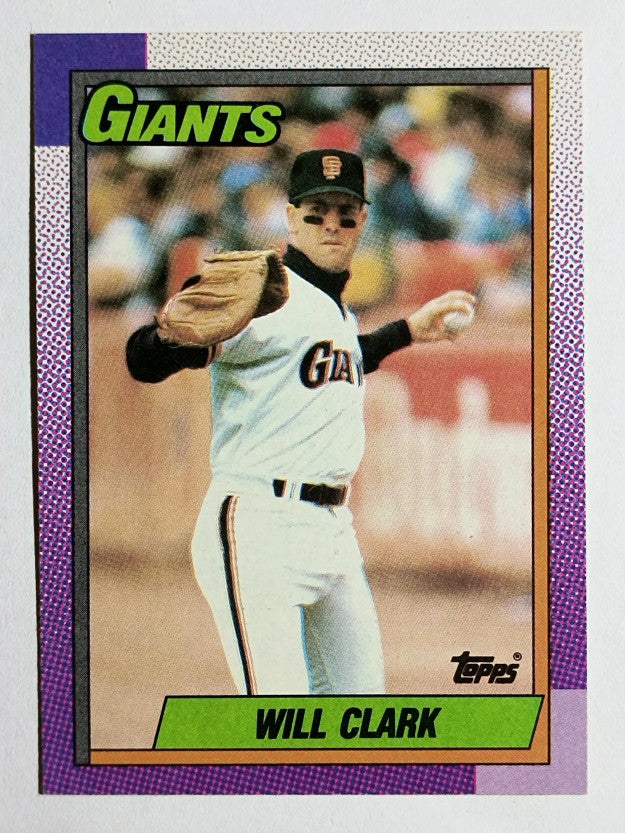 1990 Topps #100 Will Clark