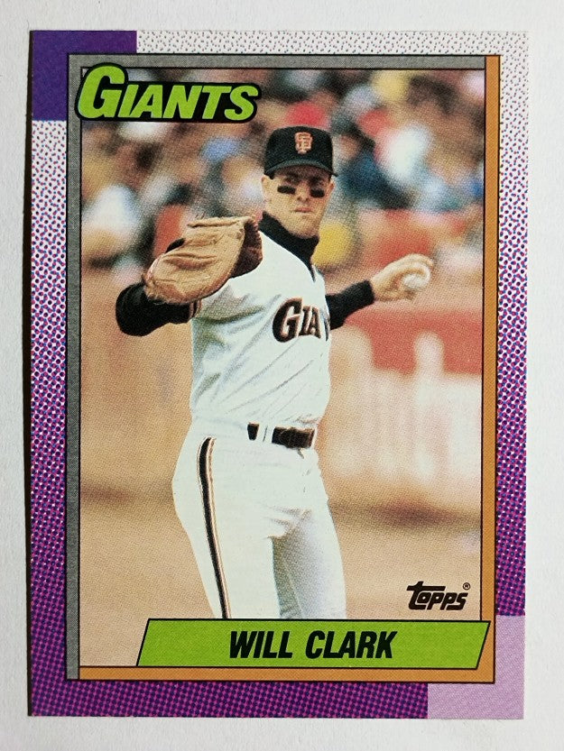 1990 Topps #100 Will Clark
