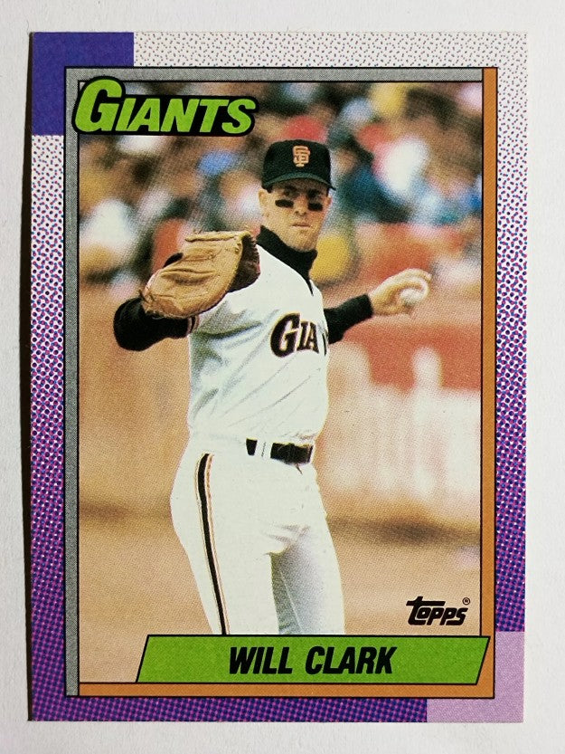 1990 Topps #100 Will Clark