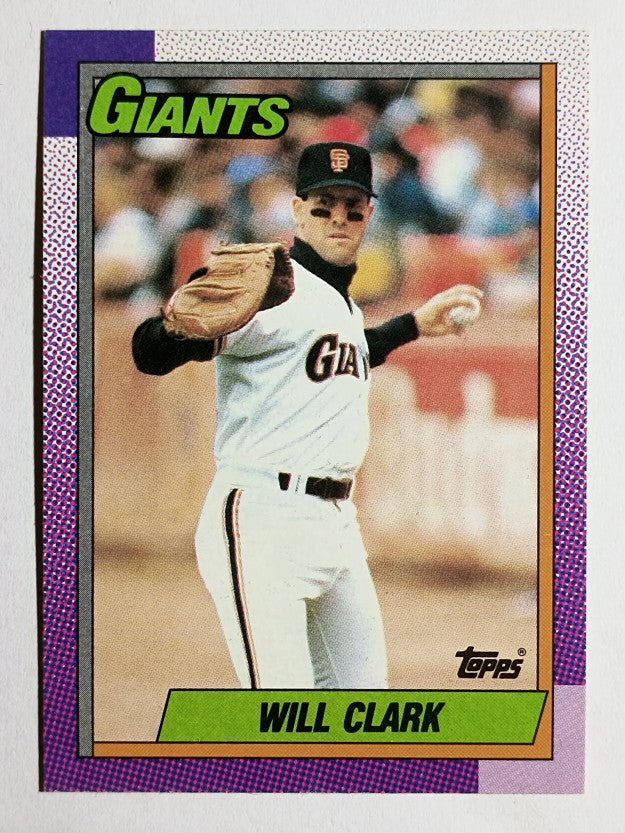 1990 Topps #100 Will Clark