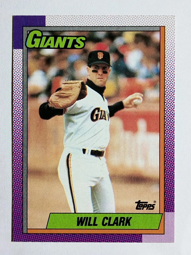 1990 Topps #100 Will Clark