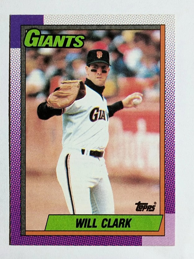 1990 Topps #100 Will Clark