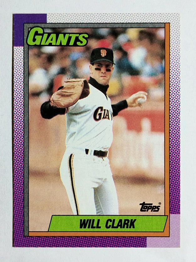 1990 Topps #100 Will Clark