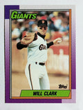 1990 Topps #100 Will Clark