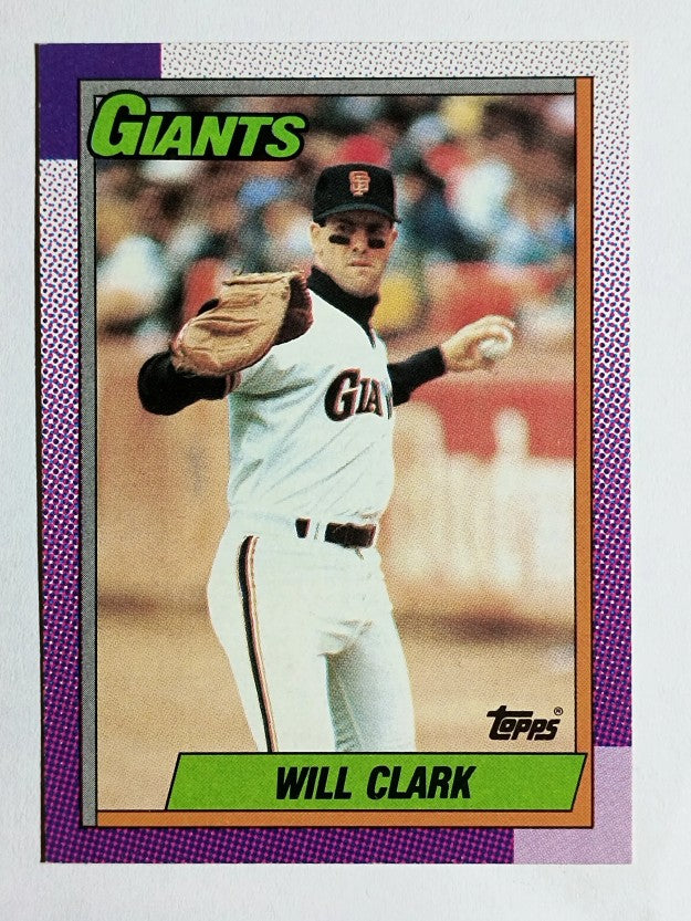 1990 Topps #100 Will Clark