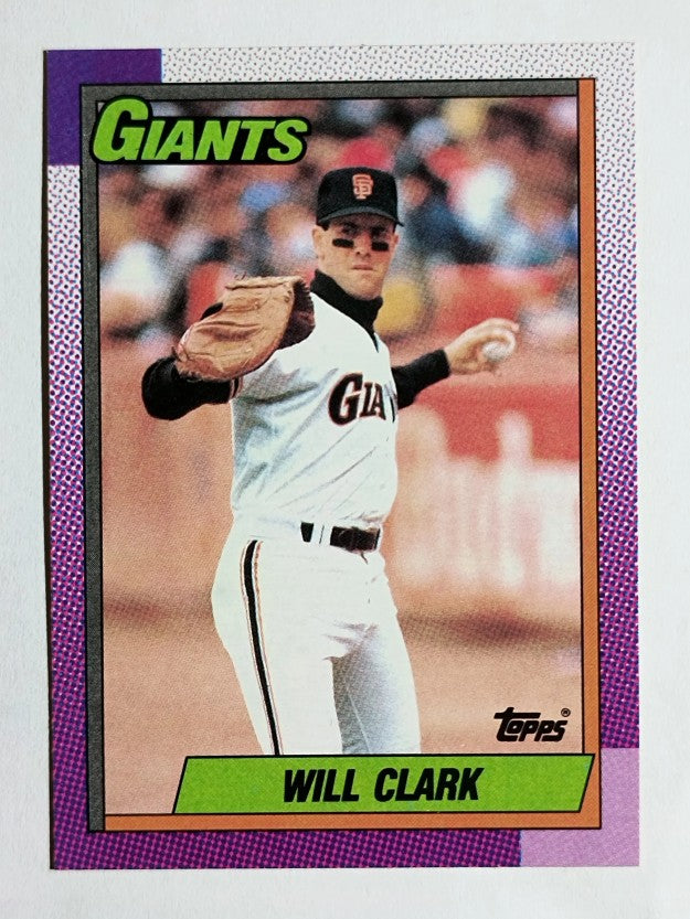 1990 Topps #100 Will Clark