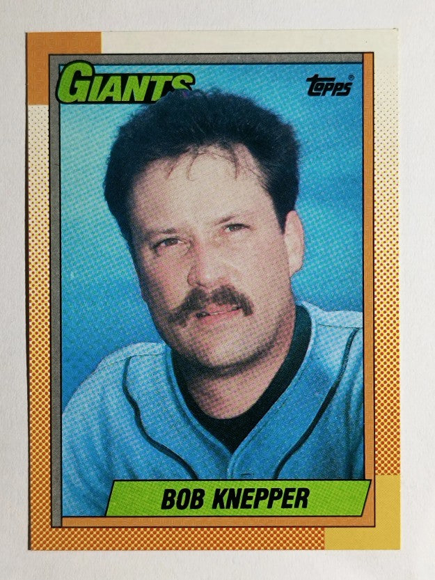 1990 Topps #104 Bob Knepper