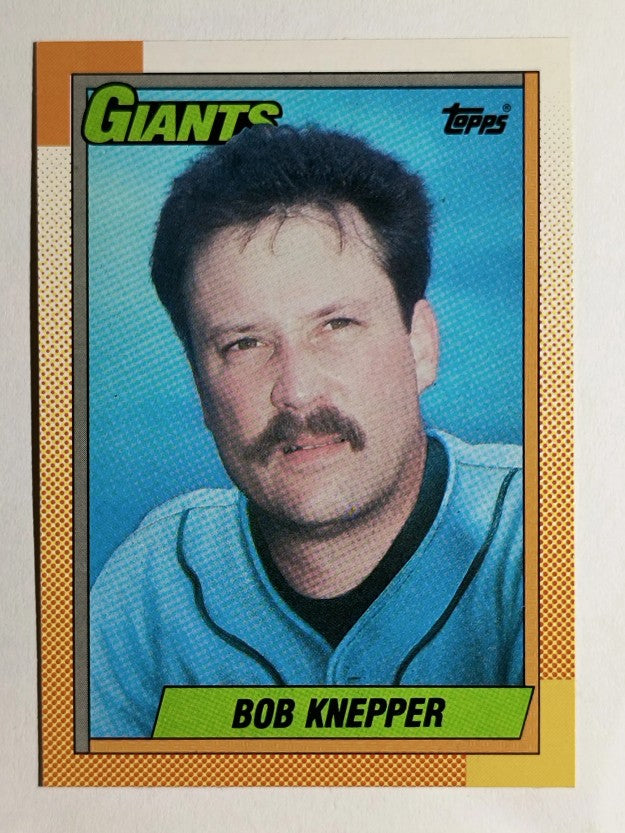 1990 Topps #104 Bob Knepper
