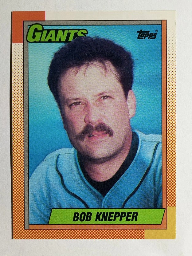 1990 Topps #104 Bob Knepper