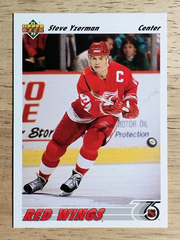 1991-92 Upper Deck #146 Steve Yzerman