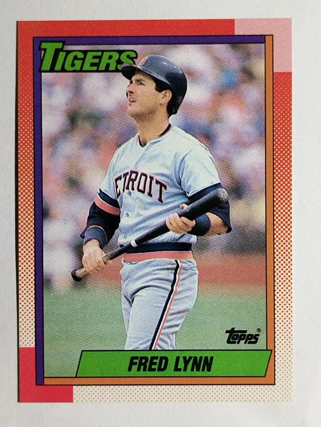 1990 Topps #107 Fred Lynn