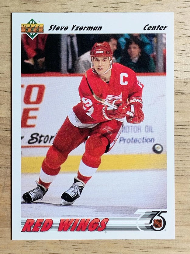 1991-92 Upper Deck #146 Steve Yzerman