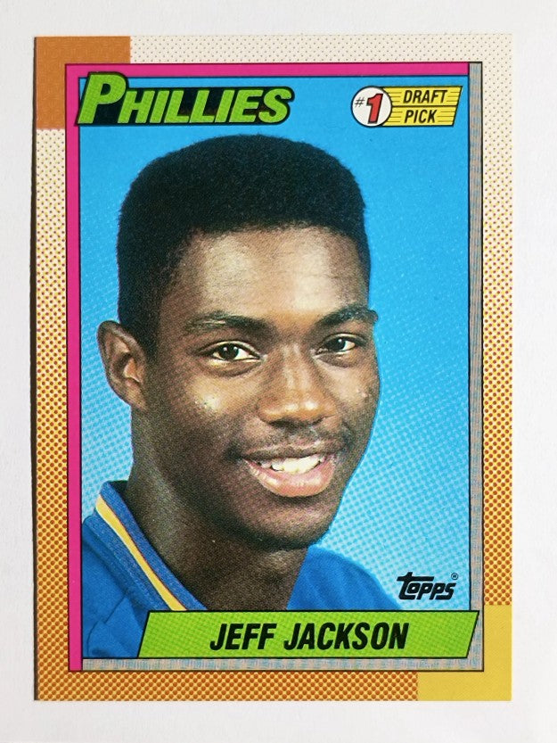 1990 Topps #74 Jeff Jackson FDP RC