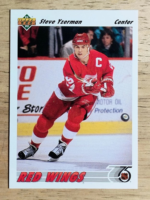 1991-92 Upper Deck #146 Steve Yzerman