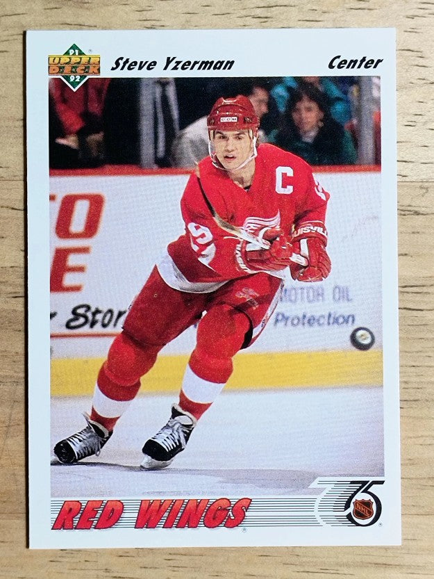 1991-92 Upper Deck #146 Steve Yzerman