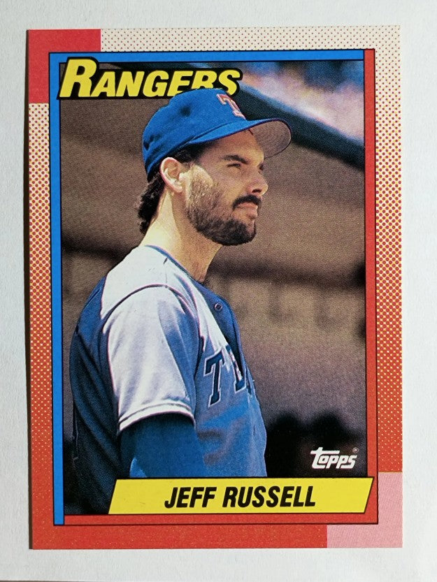 1990 Topps #80 Jeff Russell