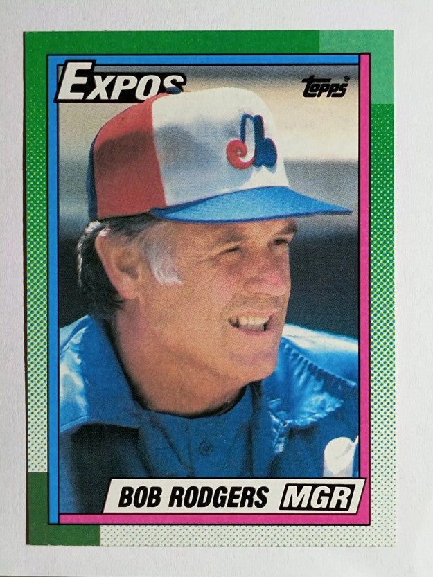 1990 Topps #81 Bob Rodgers MG